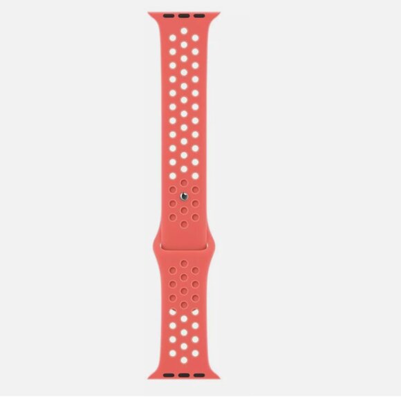 Apple Other - Pre-loved Genuine Apple Nike Sport Watch Band in Magic Ember/Crimson Bliss 45 MM